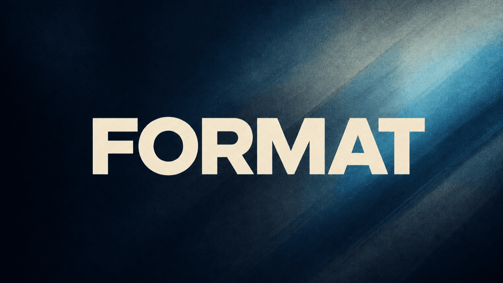 Abstract cover for ATS resume formatting rules