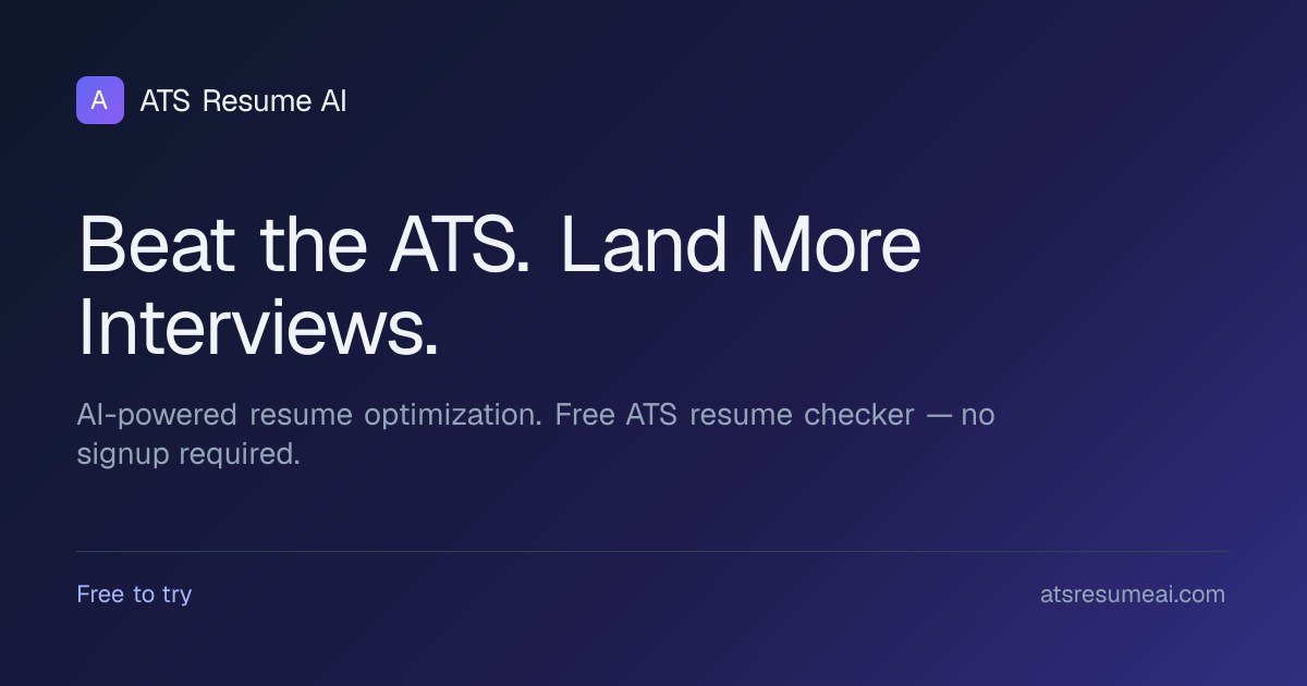 ATS Resume AI screenshot 1